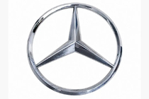 Mercedes GLE/ML class W166 2011–2018 Sprednji emblem (21 cm) fotografija 1