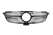 Mercedes GLE/ML class W166 2011–2018 Artikel II. kakovosti: tuning maska Diamond Black (GLE) Z mestom za kamero fotografija 1