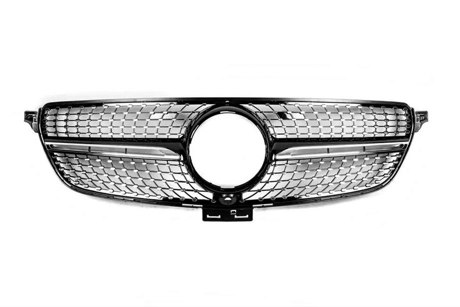 Mercedes GLE/ML class W166 2011–2018 Artikel II. kakovosti: tuning maska Diamond Black (GLE) Z mestom za kamero Image