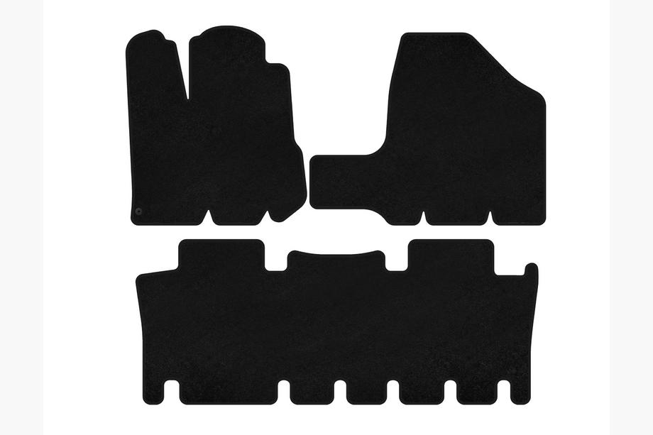 Toyota Sienna 2003–2009 Tekstilne preproge za avto Deluxe (2 vrsti, črne) Image