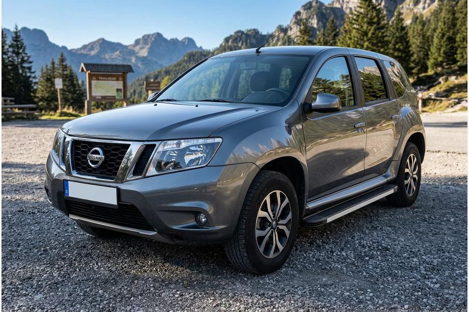 Nissan Terrano 2014– Stranske stopnice Maya V1 (2 kosa, aluminij) Image