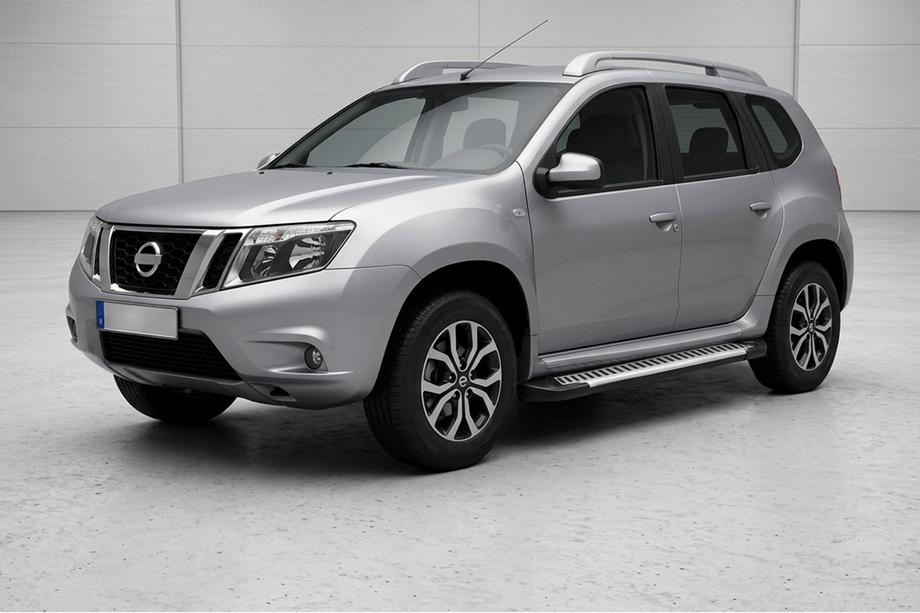 Nissan Terrano 2014– Stranski pragovi Line (2 kos, aluminij) Image
