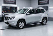 Nissan Terrano 2014– Bočne stopnice Duru (2 kosa, aluminij) fotografija 1
