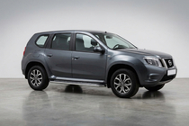 Nissan Terrano 2014– Stranske stopnice Maydos V2 (2 kos, aluminij/nerjavno jeklo) fotografija 1