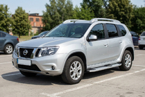 Nissan Terrano 2014– Mevsim Grey bočne stopnice (2 kos, aluminij) fotografija 1