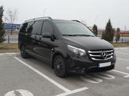 Mercedes Vito/V-razred W447 2014– Okrasne letvice za masko 2014-2020 (5 kos, nerjaveče jeklo) OmsaLine - italijansko nerjavno jeklo fotografija 10