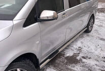 Mercedes Vito/V-razred W447 2014– Pokrovi ogledal – del ogledala (2 kosa) Carmos - turško nerjaveče jeklo fotografija 5
