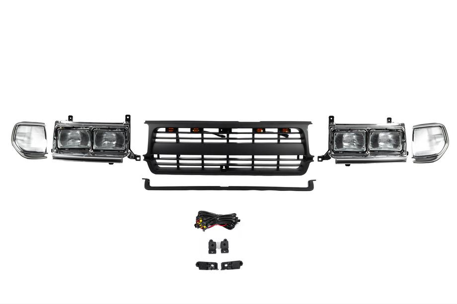 Toyota Land Cruiser 80 1990–1997 Komplet žarometov in maske (OffRoad) Image