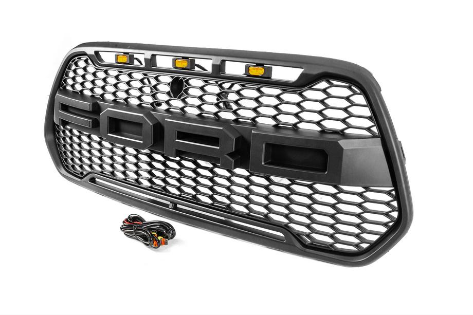 Ford Custom 2013–2022 Maska hladilnika 2013-2018 (OffRoad) Fotografija 2
