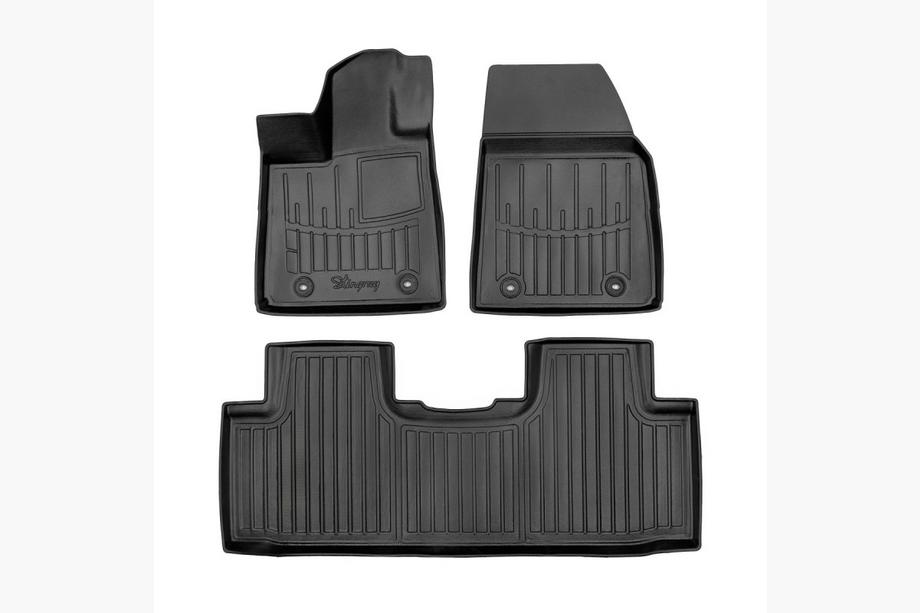 MG S6 EV 2025– Gumijasti tepihi Stingray 3D (3 kosi) Image