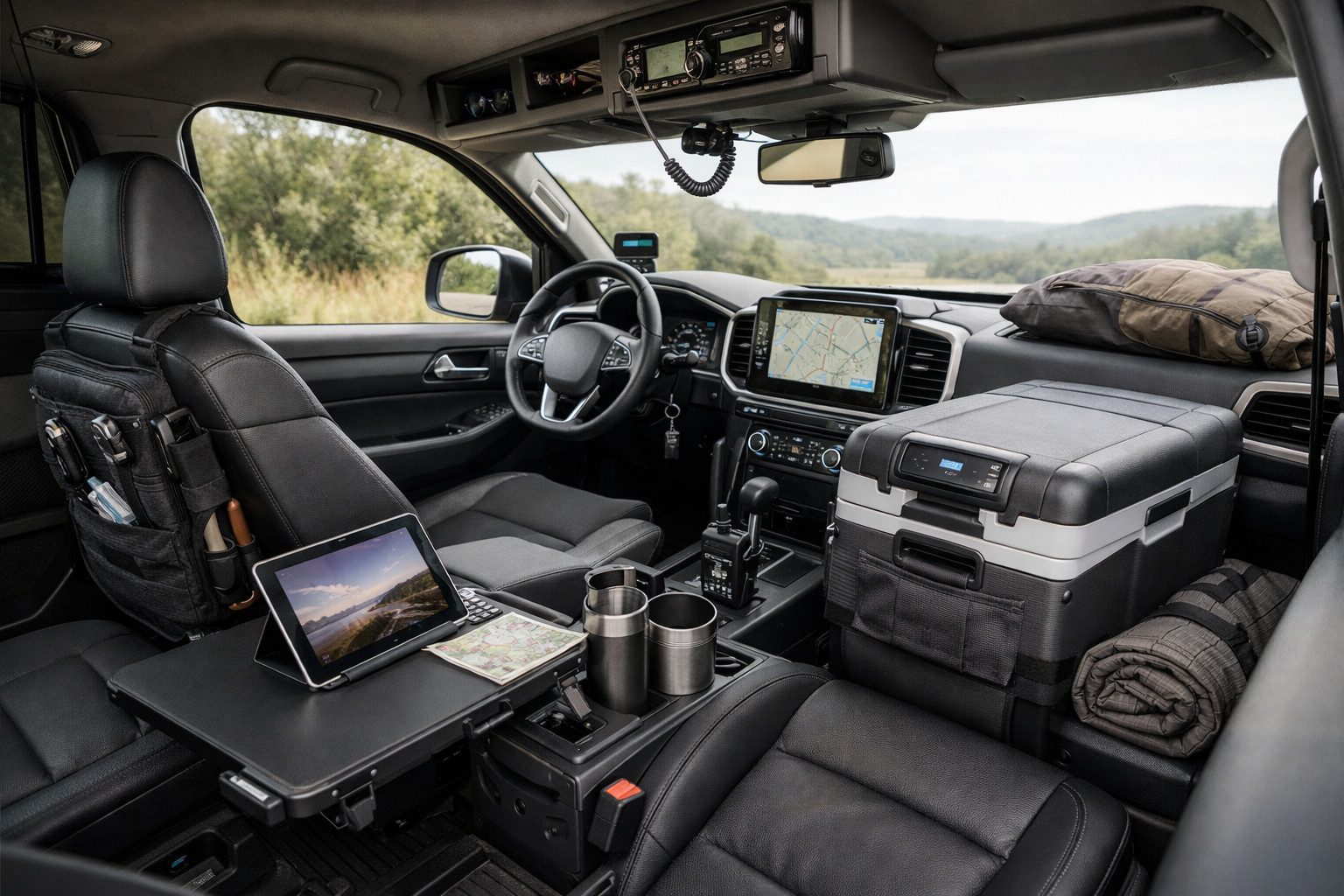 Kaj izboljšati v kabini Volkswagen Amarok za dolga potovanja