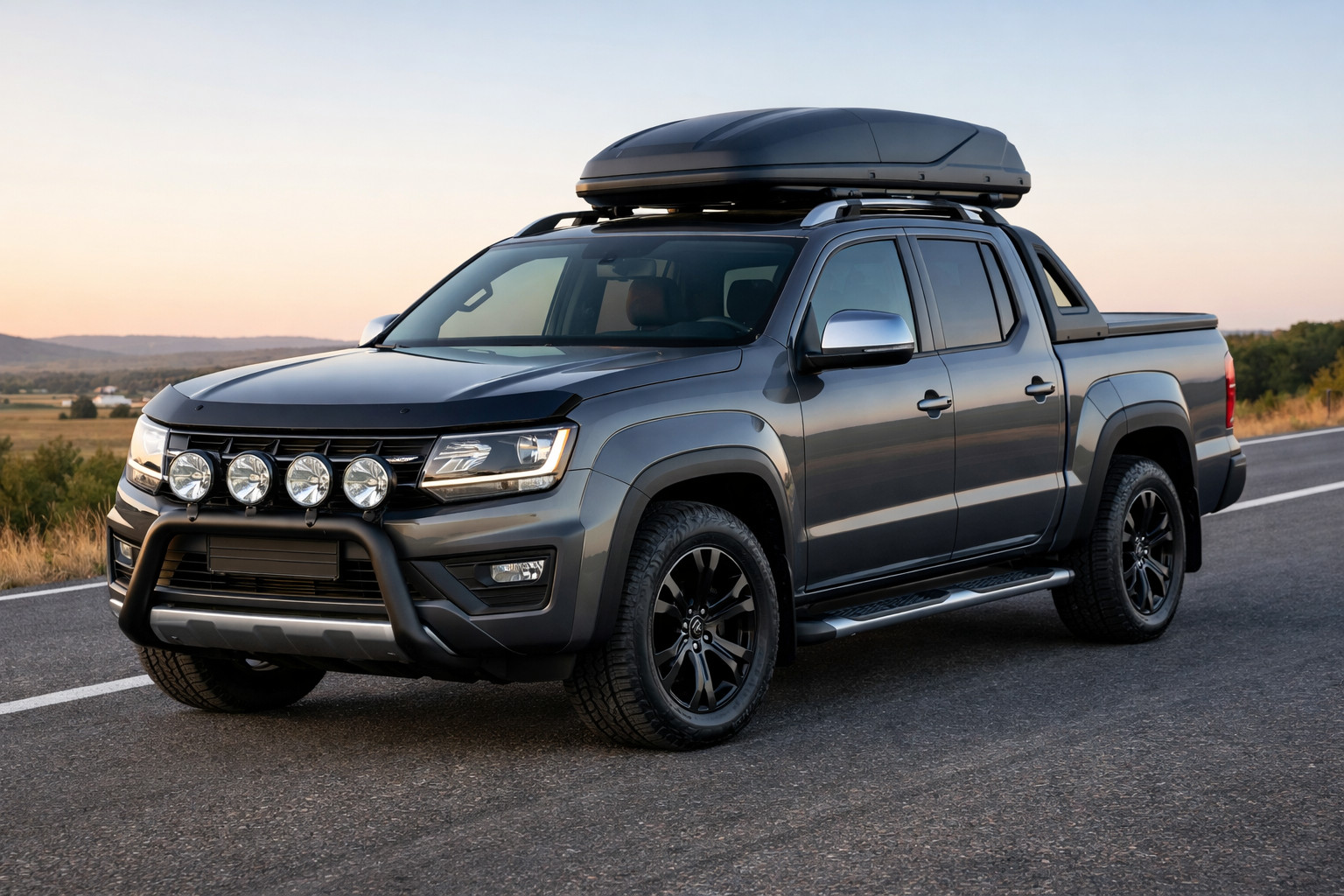 Kaj namestiti na Volkswagen Amarok za avtocesto, ko sta pomembna udobje in videz