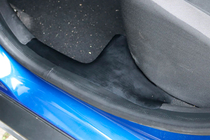 Dacia Duster 2018–2024 Notranje obloge pragov EuroCap (4 kosi, ABS) fotografija 1