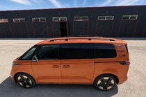 Volkswagen ID BUZZ 2022– Črne strešne vzdolžne letve (turški dizajn) fotografija 1
