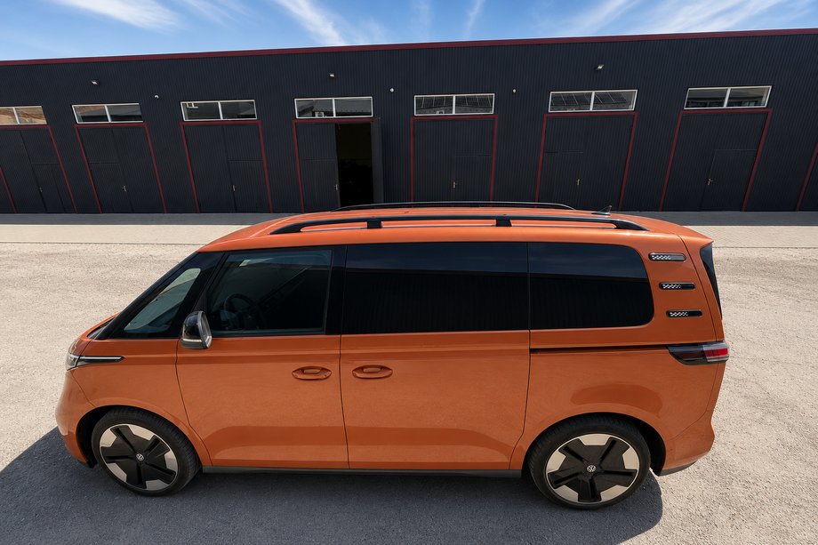 Volkswagen ID BUZZ 2022– Črne strešne vzdolžne letve (turški dizajn) Image