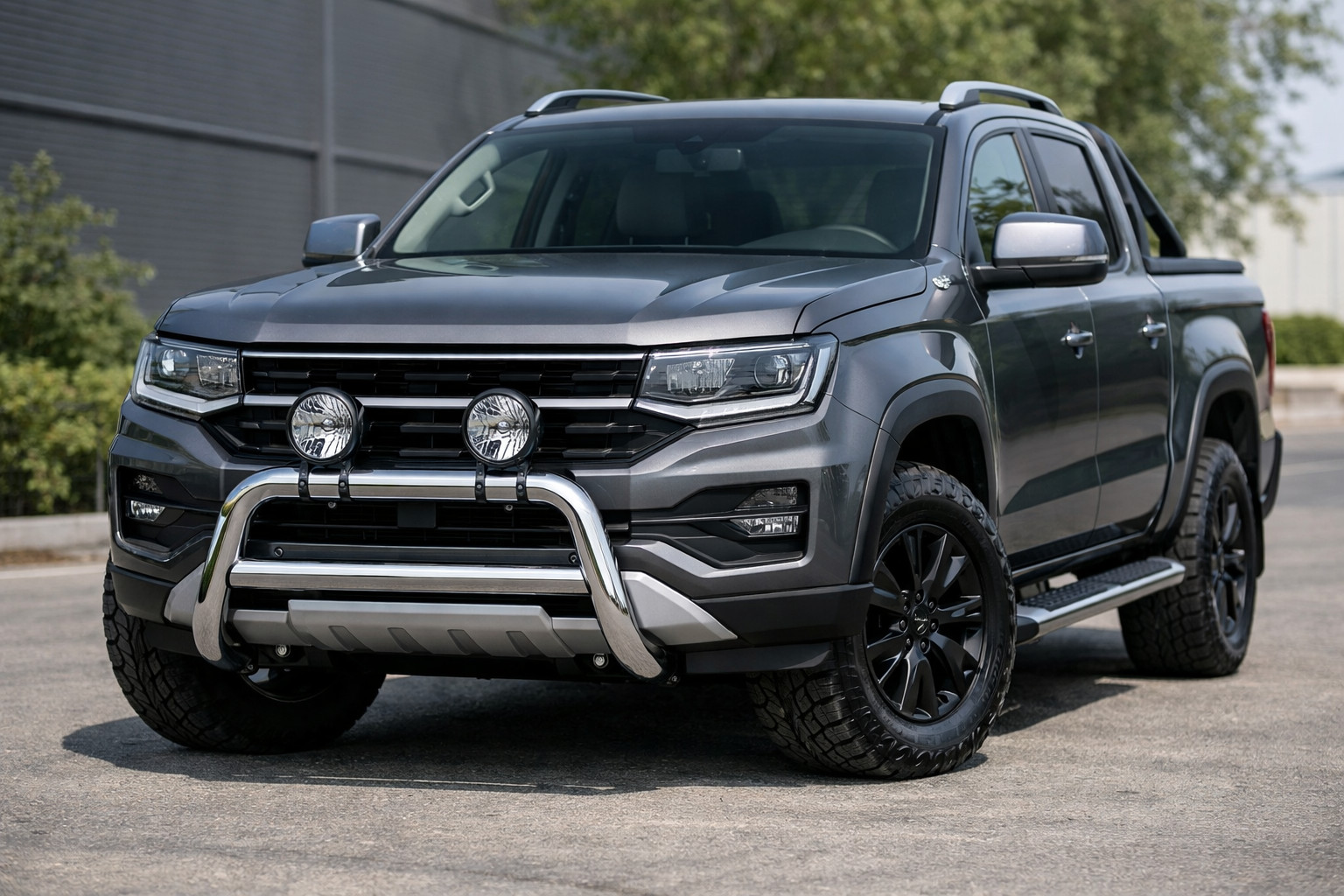 Sprednja zaščita, bullbar ali bodykit za Volkswagen Amarok: kje začeti nadgradnjo