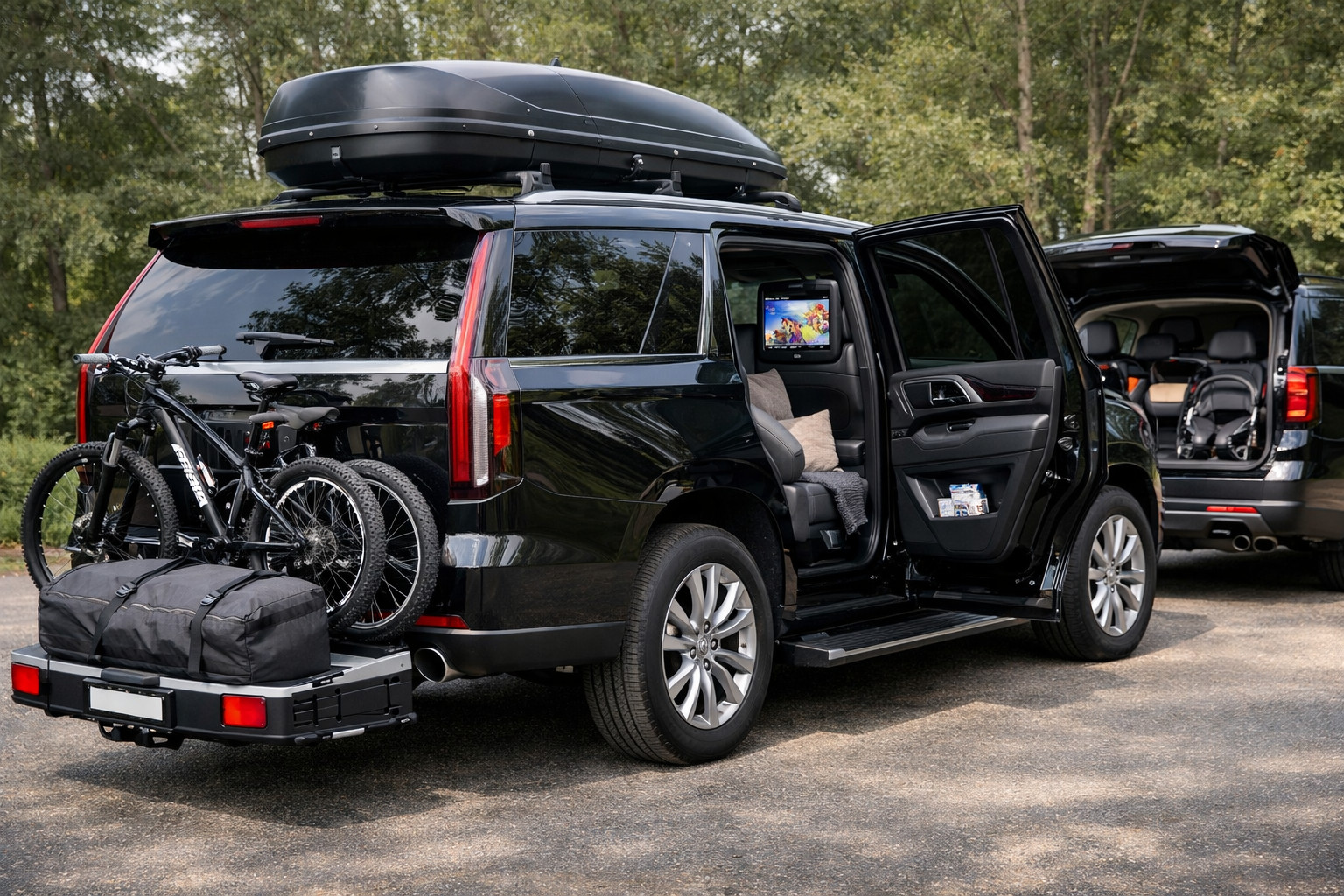 Paket predelav za Cadillac Escalade 2020+ za družinska potovanja
