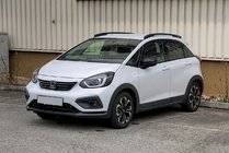 Honda FIT/Jazz 2020– Črne OEM strešne sani (ABS plastika) fotografija 1