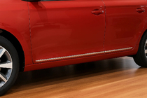 Hyundai I-20 2014–2020 Letvice vrat (4 kos, nerjaveče jeklo) fotografija 1