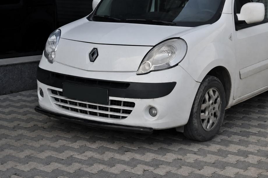 Renault Kangoo 2008–2020 Sprednji zaščitni lok ST008 Black (nerjaveče jeklo) Fotografija 1