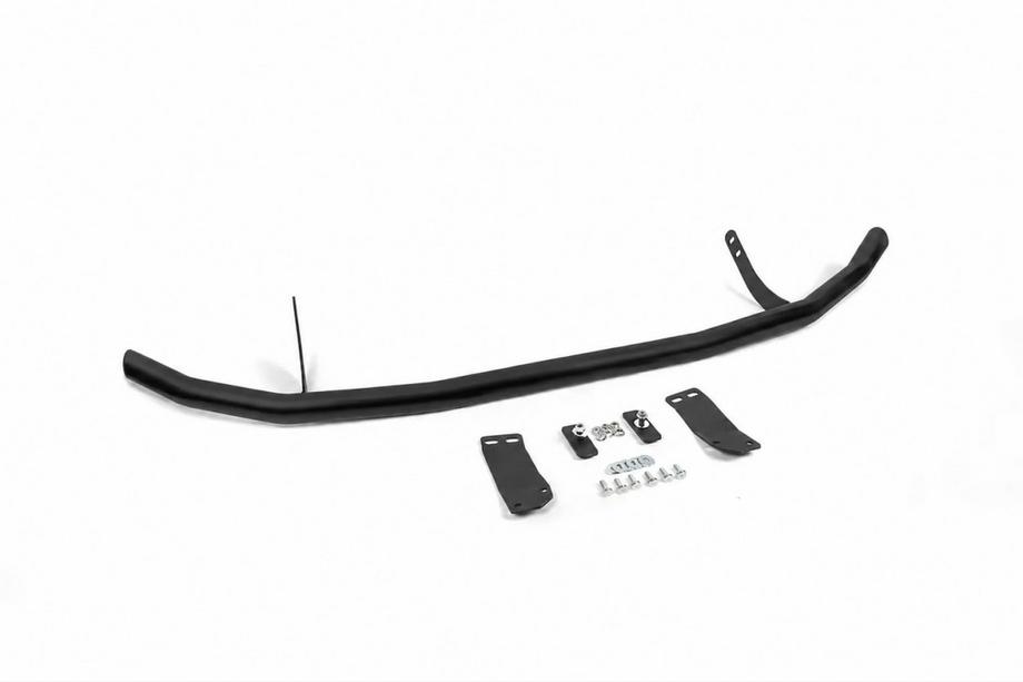 Ford Transit 2000–2014 Sprednji zaščitni lok ST008 Black (2000-2006, nerjavno jeklo) Image