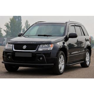 Sprednja zaščitna cev ST008 Black (nerjavno jeklo) Suzuki Grand Vitara 2005–2017 fotografija 1