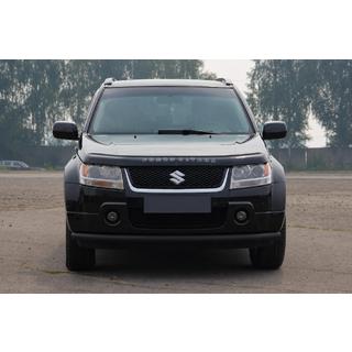 Sprednja zaščitna cev ST008 Black (nerjavno jeklo) Suzuki Grand Vitara 2005–2017 fotografija 2