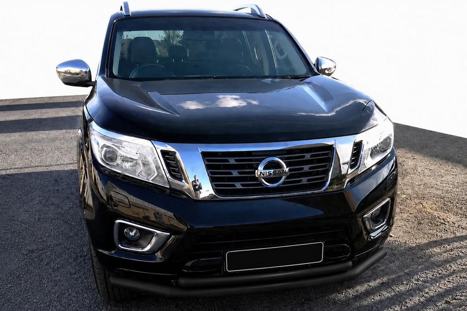 Nissan Navara/NP300 2016– Sprednji zaščitni lok ST014 Black (nerjavno jeklo) Image