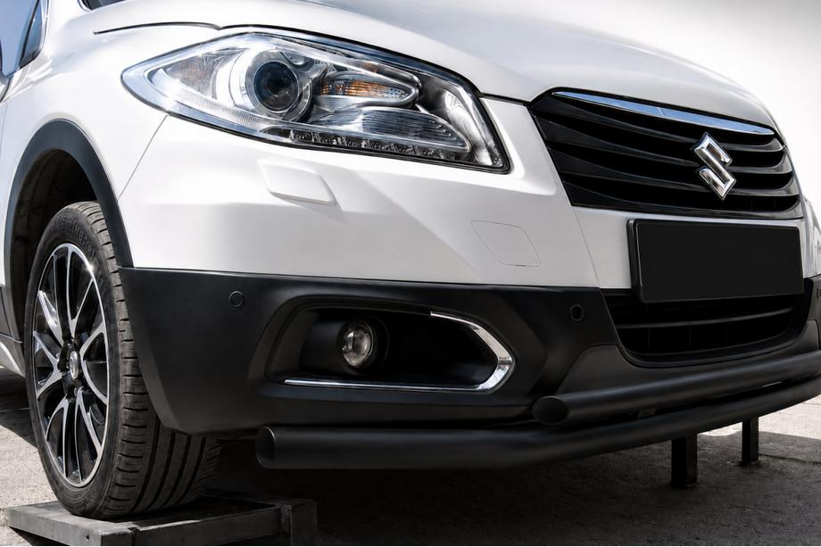 Suzuki SX4 S-Cross 2013–2016 Sprednji zaščitni lok ST014 Black (nerjavno jeklo) Image