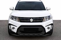 Suzuki Vitara 2015– Sprednji zaščitni lok ST015 Black (nerjavno jeklo) fotografija 1