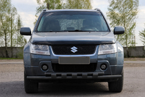 Suzuki Grand Vitara 2005–2017 Sprednji zaščitni lok ST015 Black (nerjavno jeklo) fotografija 1