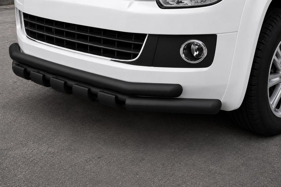 Volkswagen T5 Multivan 2003–2010 Sprednji zaščitni lok ST015 Black (nerjavno jeklo) Image