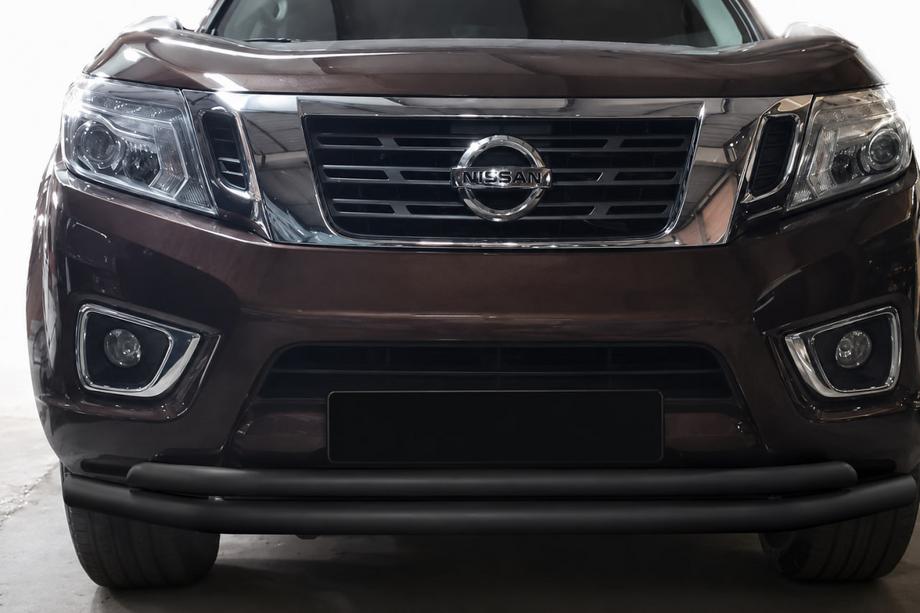 Nissan Navara/NP300 2016– Sprednji zaščitni lok ST017 Black (nerjaveče jeklo) Image