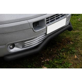 Sprednji zaščitni lok Wave ST007 Black (nerjavno jeklo) Volkswagen T5 Transporter 2003–2010 fotografija 2