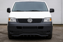 Volkswagen T5 Caravelle 2004–2010 Sprednji zaščitni lok Wave-Grill ST007-1 Black (nerjaveče jeklo) fotografija 1