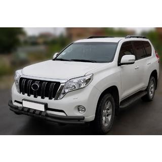 Sprednji zaščitni lok F3-31 Black (nerjaveče jeklo) Toyota Land Cruiser Prado 150 2009–2023 fotografija 1