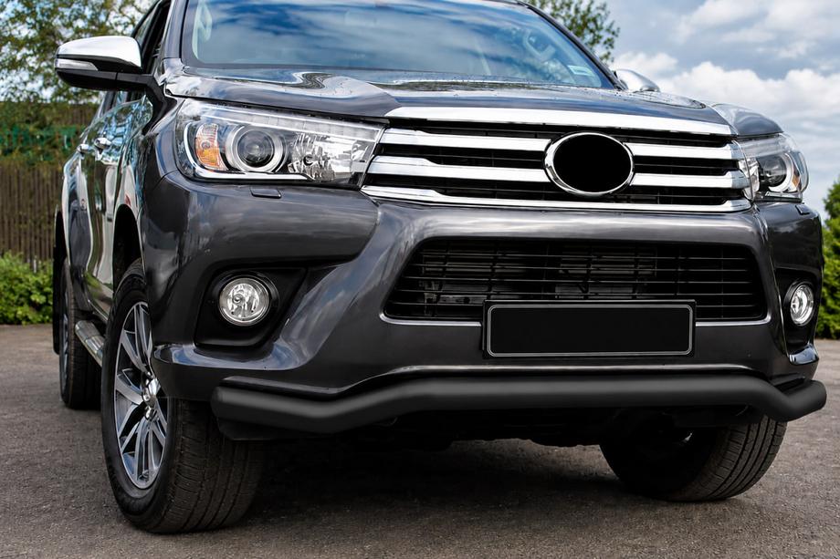 Toyota Hilux 2015– Sprednji zaščitni lok ST007 Black (nerjaveče jeklo) Image