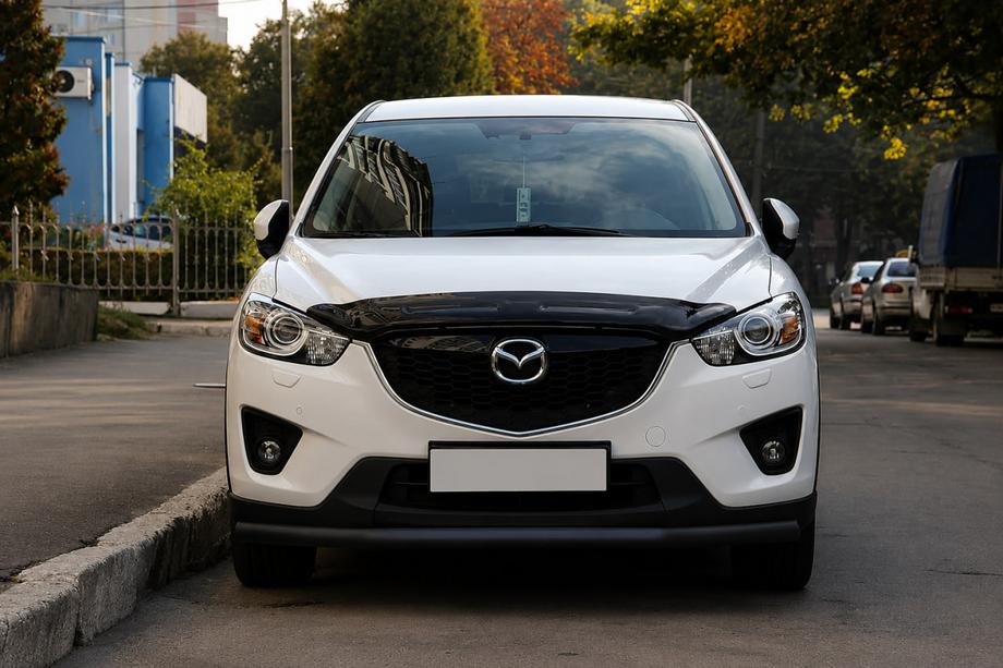 Mazda CX-5 2012–2017 Sprednji zaščitni lok ST008 Black (nerjavno jeklo) Image