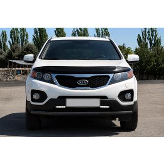 Sprednji zaščitni lok ST008 Black (2010-2013, nerjavno jeklo) Kia Sorento II XM 2009–2014 fotografija 1