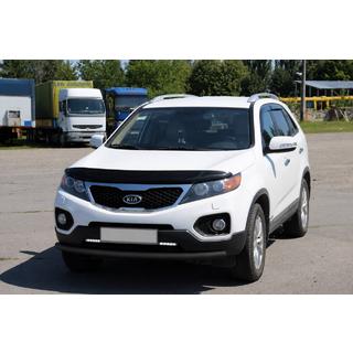 Sprednji zaščitni lok ST008 Black (2010-2013, nerjavno jeklo) Kia Sorento II XM 2009–2014 fotografija 2