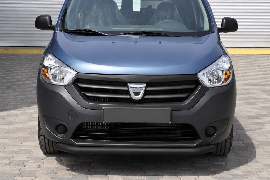 Dacia Dokker 2013–2022 Sprednji zaščitni lok ST008 Black (nerjaveče jeklo) Image