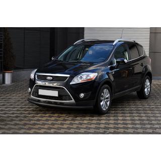 Sprednji zaščitni lok ST008 Black (nerjaveče jeklo) Ford Kuga 2008–2013 fotografija 2