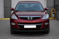 Mazda CX-7 2006–2012 Sprednji zaščitni lok ST008 Black (nerjaveče jeklo) fotografija 2