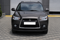 Mitsubishi ASX 2010–2023 Sprednji zaščitni lok ST008 Black (nerjaveče jeklo) fotografija 3