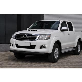 Sprednji zaščitni lok ST008 Black (nerjaveče jeklo) Toyota Hilux 2006–2015 fotografija 2