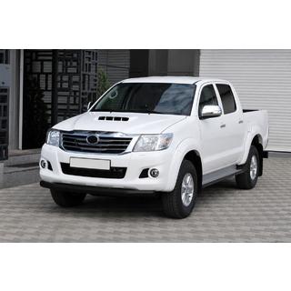 Sprednji zaščitni lok ST008 Black (nerjaveče jeklo) Toyota Hilux 2006–2015 fotografija 3