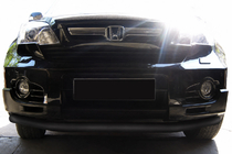 Honda CRV 2007–2011 Sprednji zaščitni lok ST008 Black (nerjaveče jeklo) fotografija 1