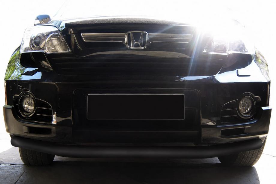 Honda CRV 2007–2011 Sprednji zaščitni lok ST008 Black (nerjaveče jeklo) Image