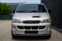 Hyundai H200, H1, Starex 1998–2007 Sprednji zaščitni lok ST008 Black (nerjaveče jeklo) fotografija 1