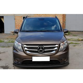 Sprednji zaščitni lok ST008 Black (nerjaveče jeklo) fotografija 1